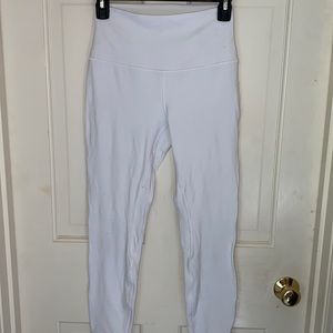 Lululemon white leggings